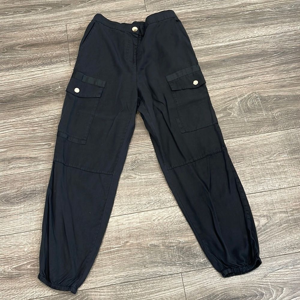 DEX Black Cargo Joggers